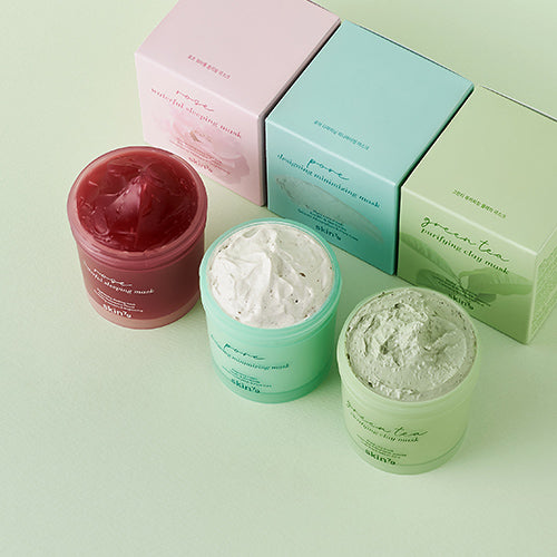 piyonna Green Tea Purifying Clay Mask 100ml Soin de la peau Masque Masque à rincer