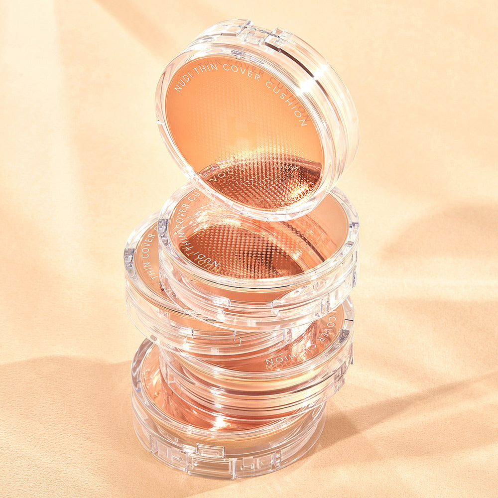piyonna Hanskin Nudiskin Cover Cushion SPF 50+ PA+++ (Pure Cream/Pure Beige) Maquillage Teint Cushion