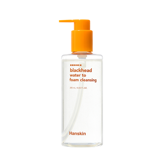piyonna Hanskin Blackhead Water to Foam Cleansing 250ml Soins visage Démaquillage Mousse nettoyante