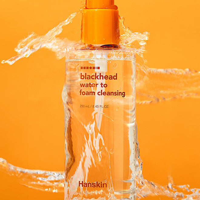 piyonna Hanskin Blackhead Water to Foam Cleansing 250ml Soins visage Démaquillage Mousse nettoyante