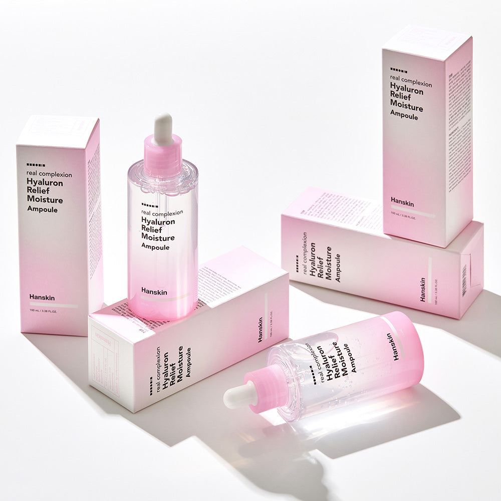 piyonna Real Complexion Hyaluron Relief Hydrating Ampoule 100ml Soins visage Sérum
