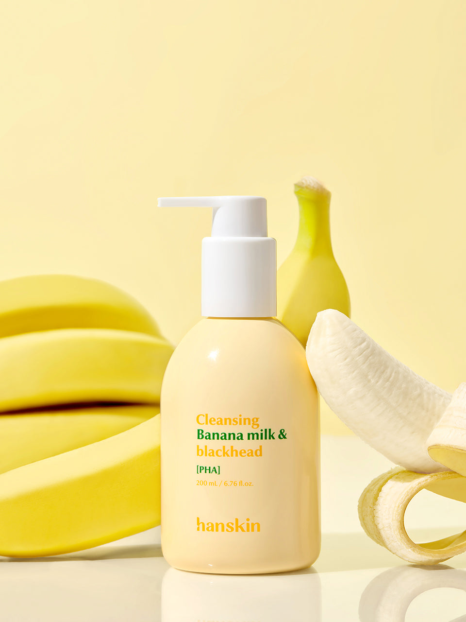piyonna Cleansing Banana Milk & Blackhead PHA 200ml Soins visage Démaquillage Lait nettoyant