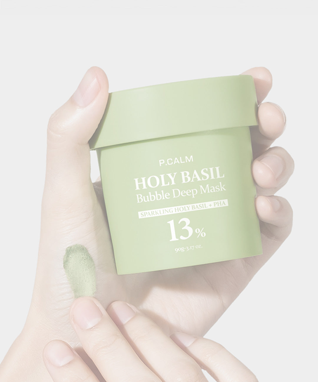 piyonna P.CALM HOLY BASIL Bubble Deep Mask Face Mask Wash Off Mask