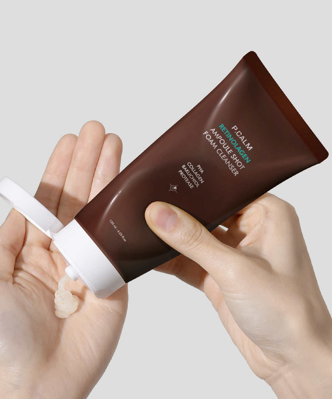 piyonna P.CALM RETINOLAGEN AMPOULE SHOT FOAM CLEANSER Soins visage Démaquillage Mousse nettoyante