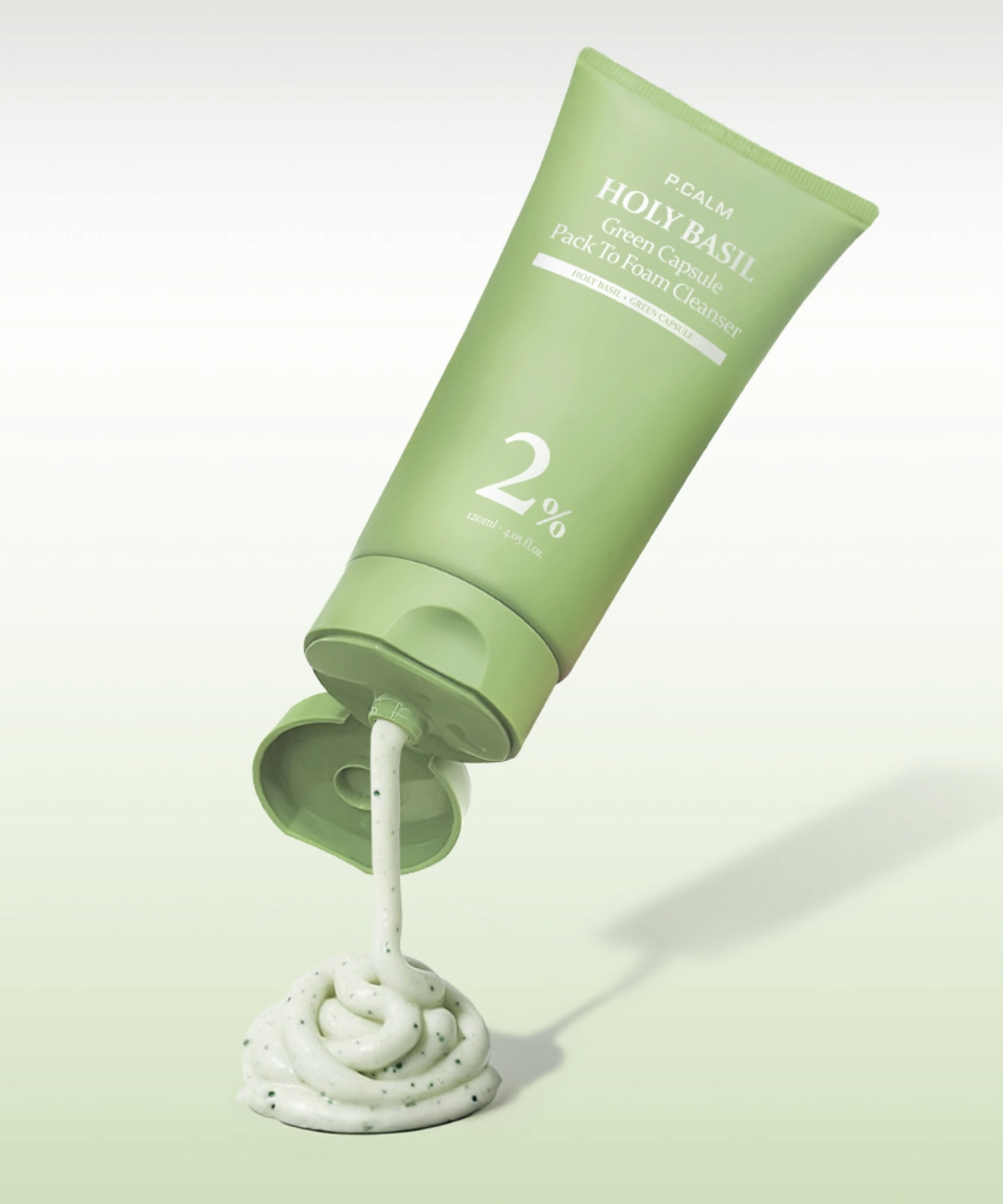 piyonna P.CALM HOLY BASIL GREEN CAPSULE PACK TO FOAM CLEANSER Face Care Cleanser Cleansing Foam