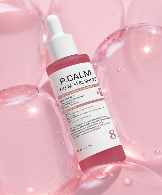 piyonna P.CALM Red Rice Glow Peel Shot 8 Serum Face Care Serum