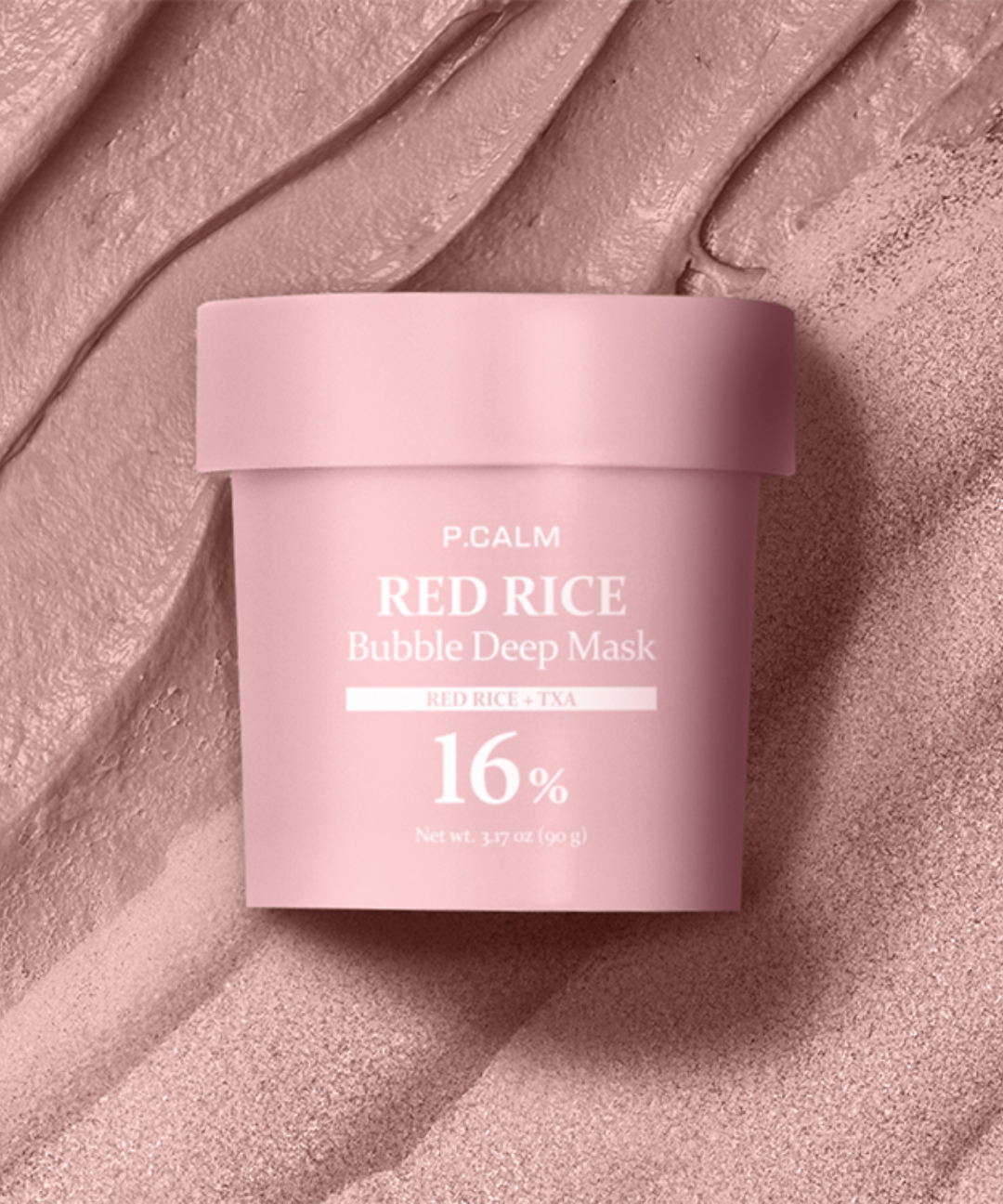 piyonna P.CALM RED RICE Bubble Deep Mask Face Mask Wash Off Mask
