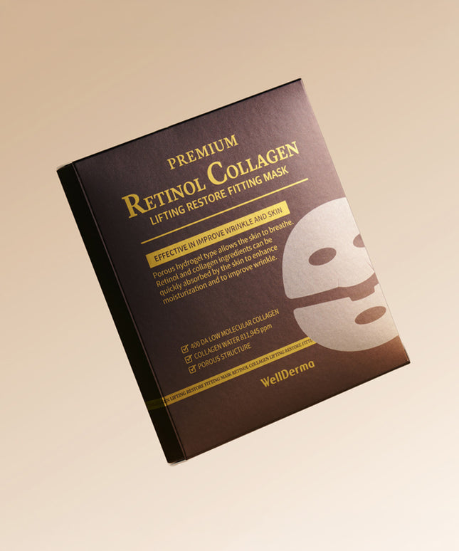 piyonna Wellderma Retinol Restore Fitting Gel Mask Pack Masque Masque visage