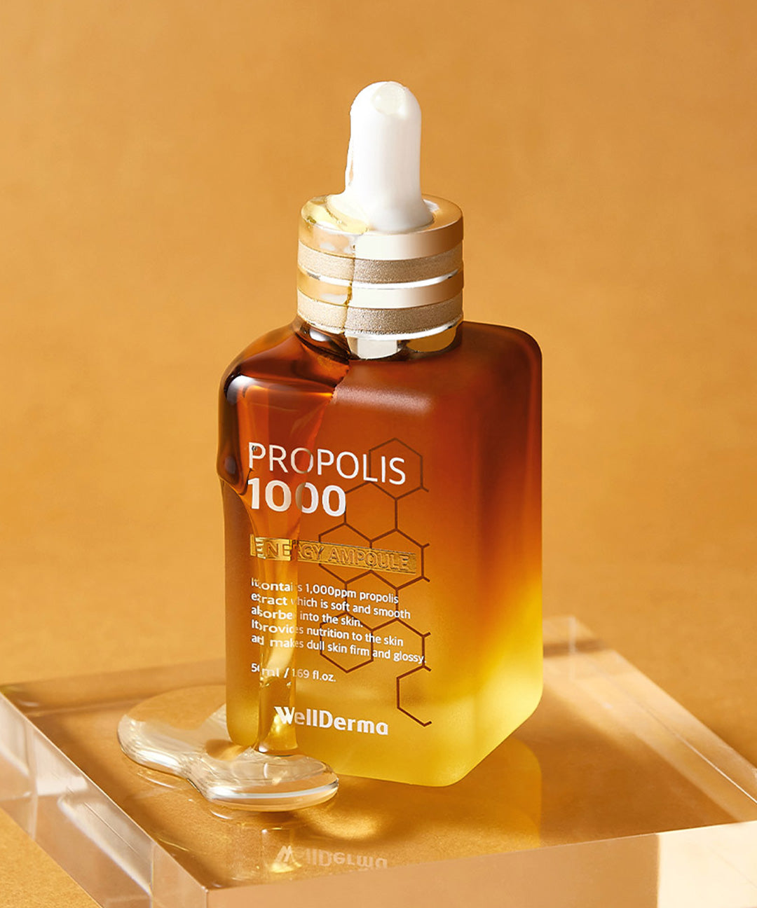 piyonna Wellderma Propolis 1000 Energy Ampoule 50ml Soins visage Sérum