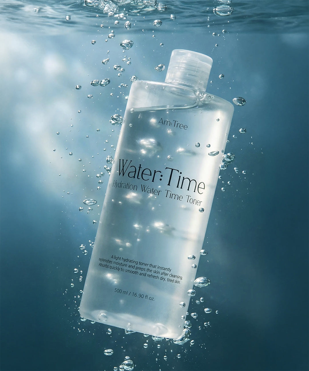 piyonna Hydration Water Time Moisture Cumulative Toner 500ml Soin de la peau Lotion tonique Lotion tonique