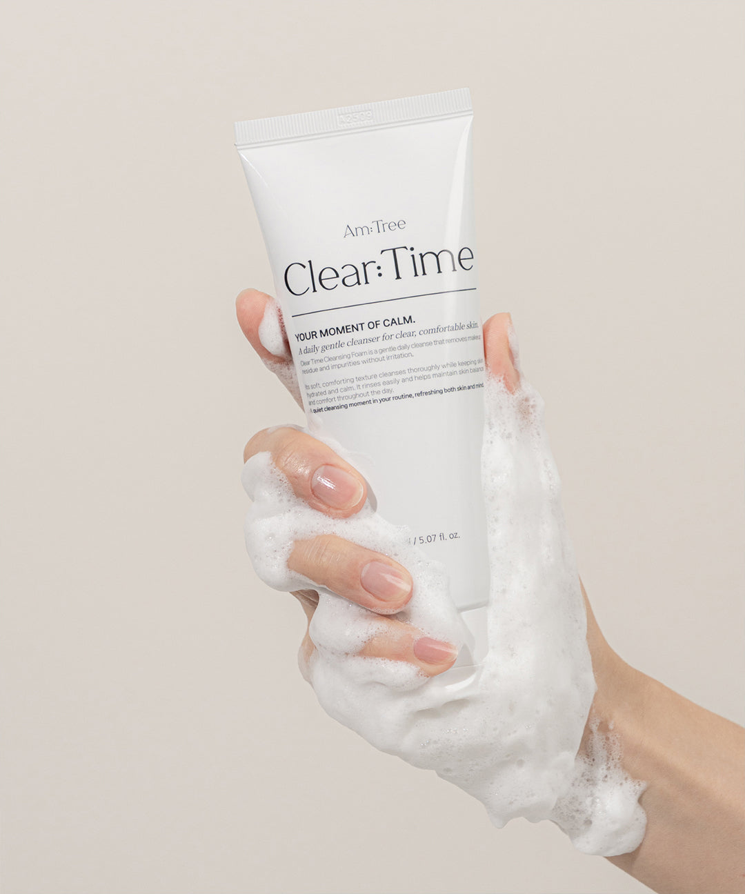 piyonna Clear Time Deep Cleansing Foam 150ml Soin de la peau Démaquillage Mousse & Gel nettoyant
