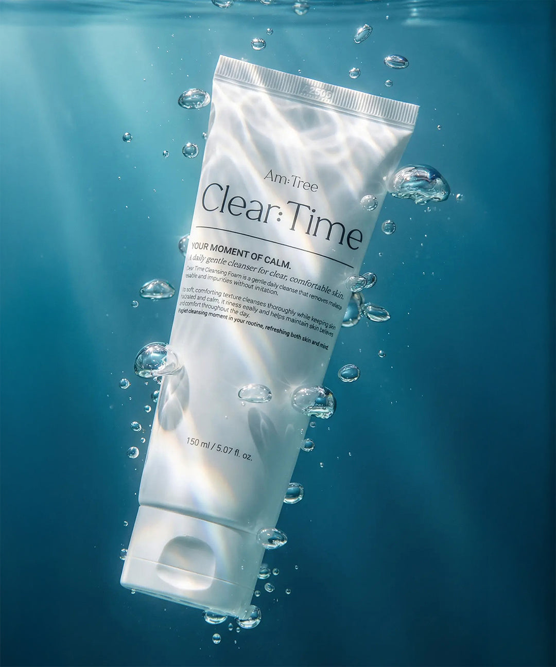 piyonna Clear Time Deep Cleansing Foam 150ml Soin de la peau Démaquillage Mousse & Gel nettoyant