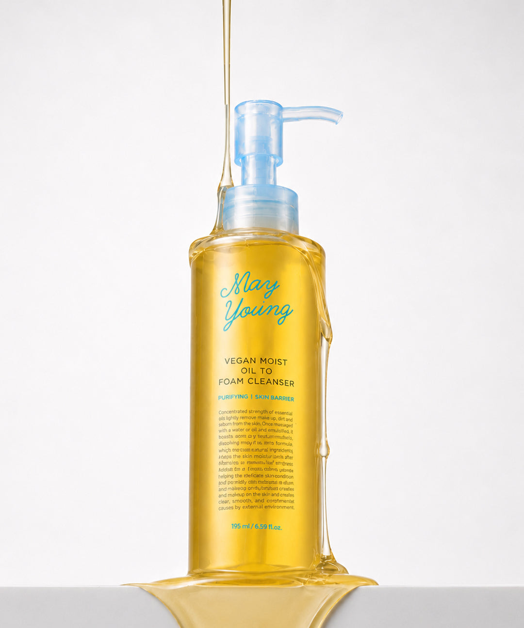 piyonna Vegan Moist Oil to Foam Cleanser Face Care Cleanser Cleansing Oil