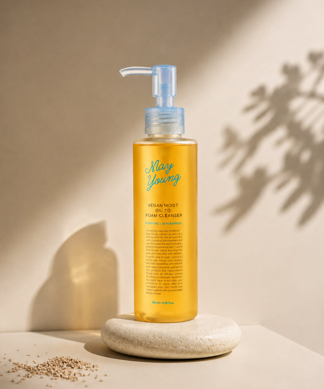 piyonna Vegan Moist Oil to Foam Cleanser Face Care Cleanser Cleansing Oil