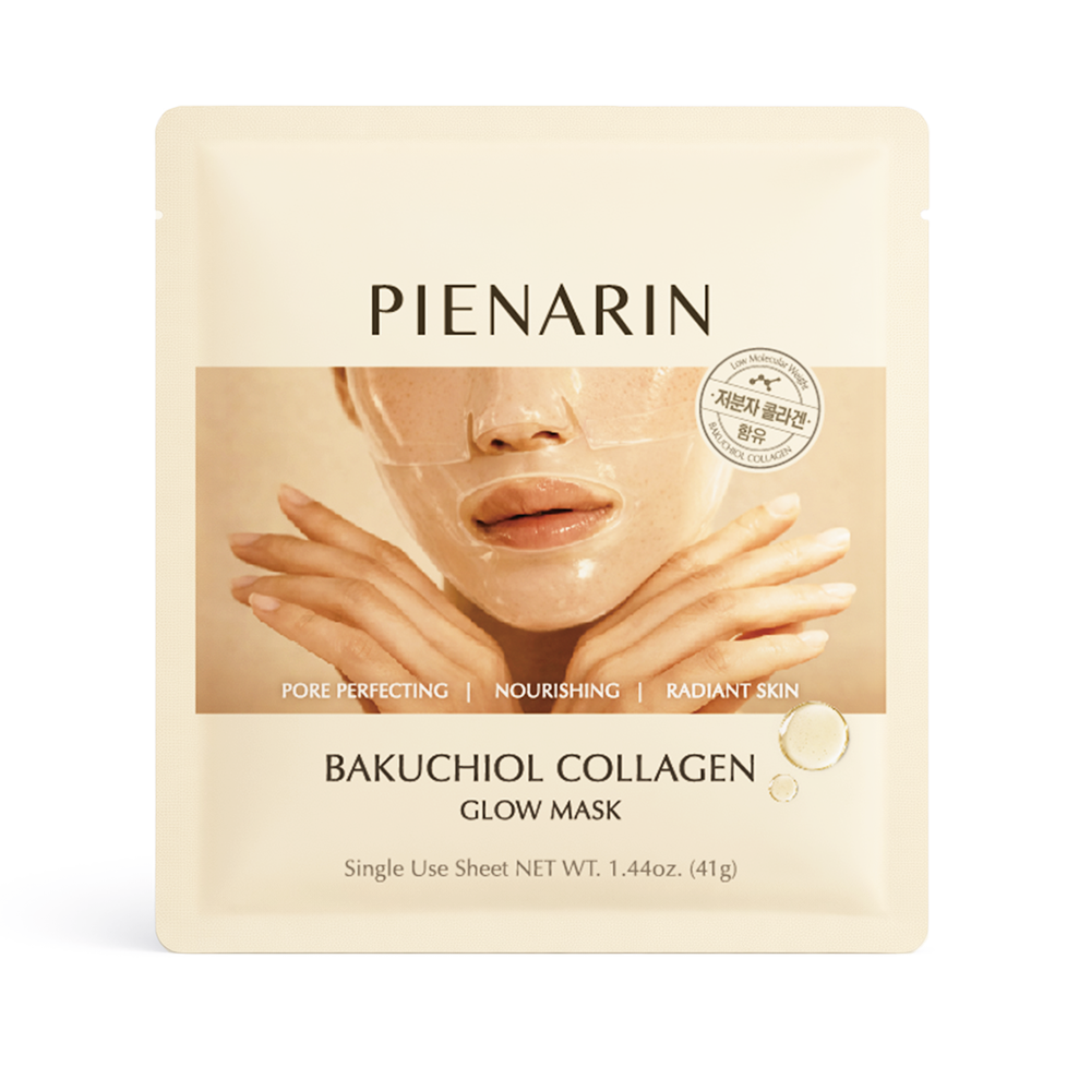piyonna Pieonarin Bakuchiol Collagen Glow Hydrogel Mask 1 Sheet Face Mask Sheet Mask