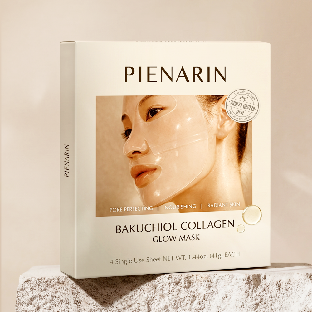 piyonna Pieonarin Bakuchiol Collagen Glow Hydrogel Mask 1 Sheet Face Mask Sheet Mask