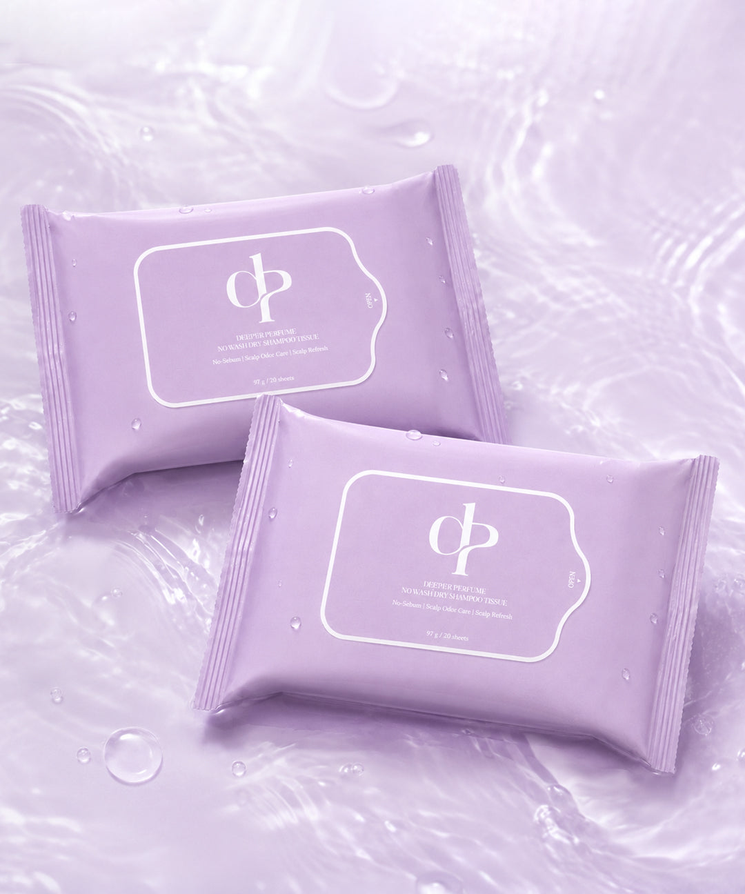 piyonna Perfume Dry Shampoo Tissue 20 Sheets Hair Body Care Hair Care Shampoo