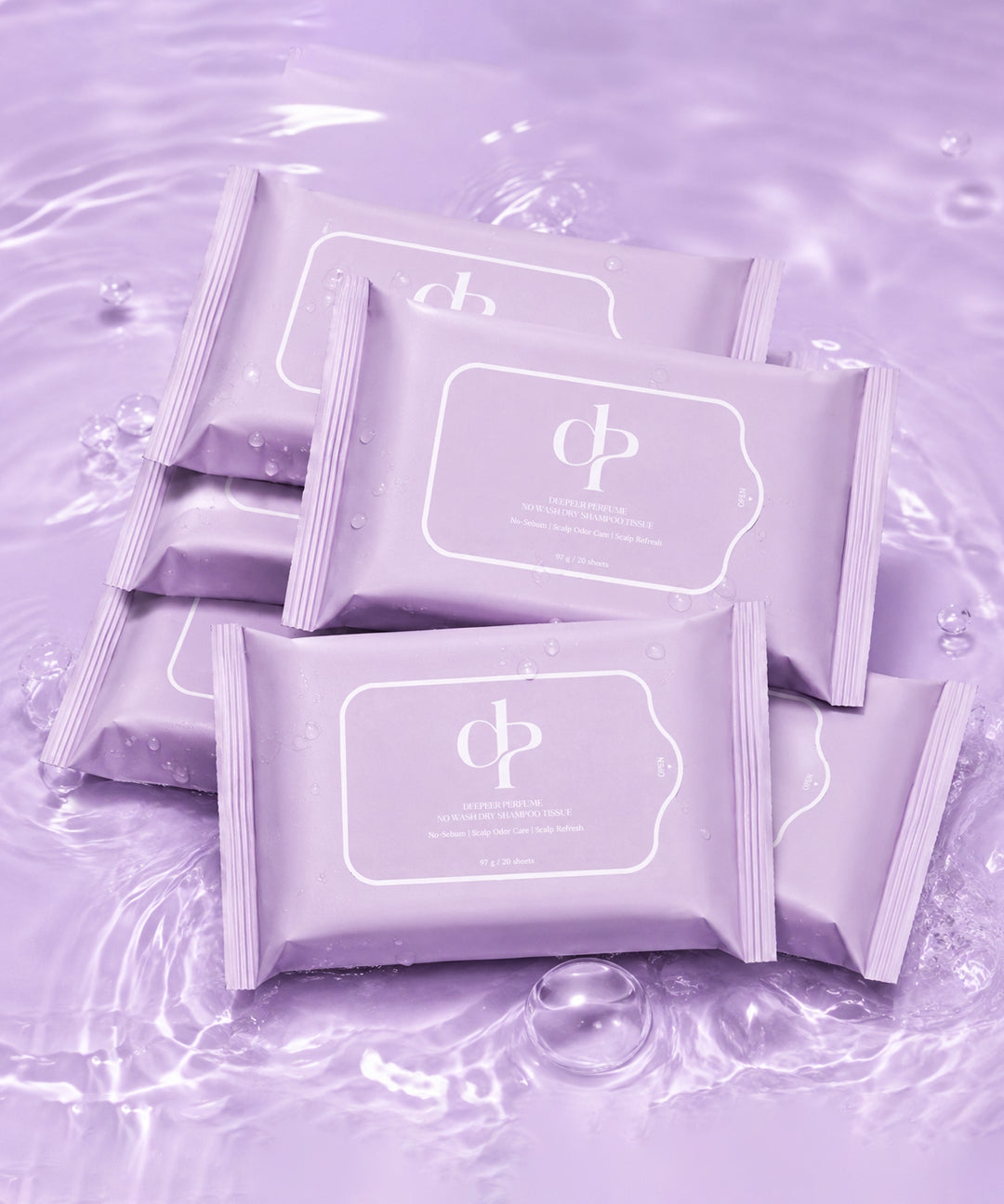 piyonna Perfume Dry Shampoo Tissue 20 Sheets Hair Body Care Hair Care Shampoo