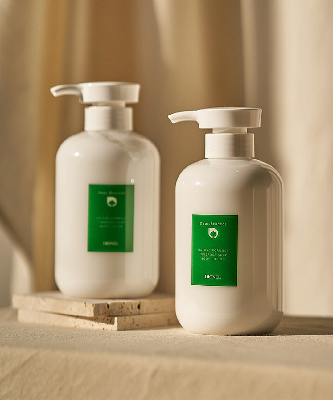 piyonna Dionel Dear Broccoli Body Lotion Tuberose Soap 500ml Hair & Body Care Body Care Body Lotion