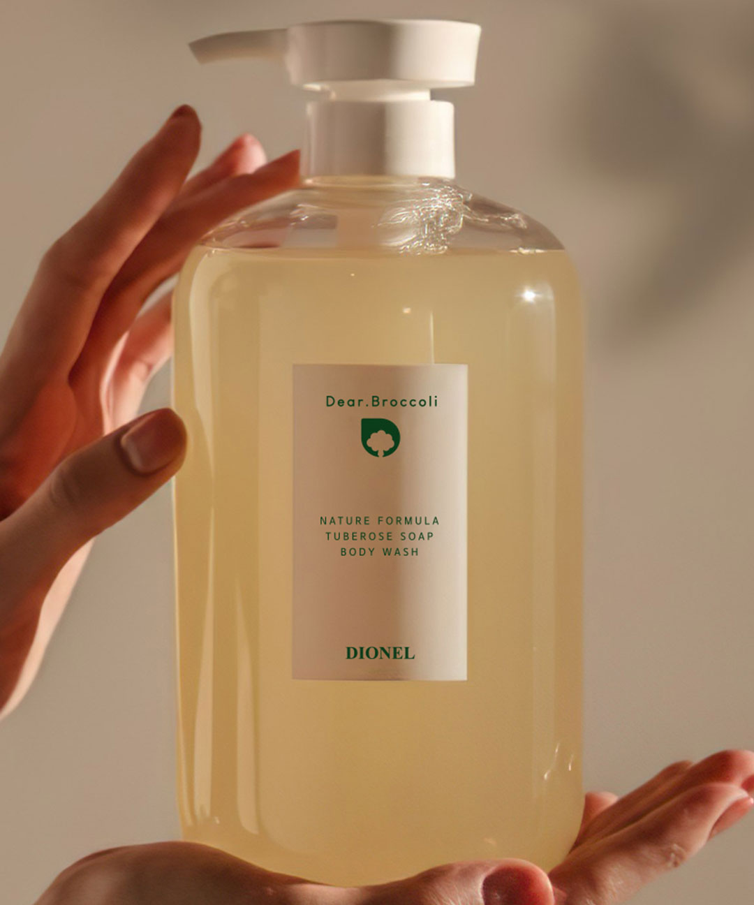 piyonna Dionel Dear Broccoli All-in-One Body Wash Tuberose Soap 1000ml Hair Body Care Body Care Body Wash