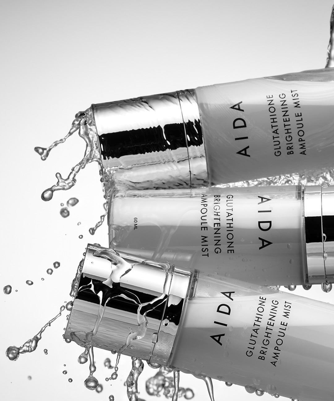 piyonna Glutathione Brightening Ampoule Mist 120ml Soins visage Toner Brume