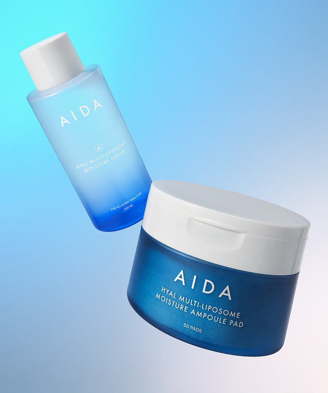 piyonna Hyal Multi-Liposome Moisture Ampoule Pad Kit Liquid 200ml Pad 50ea Soins visage Toner Pads tonifiants
