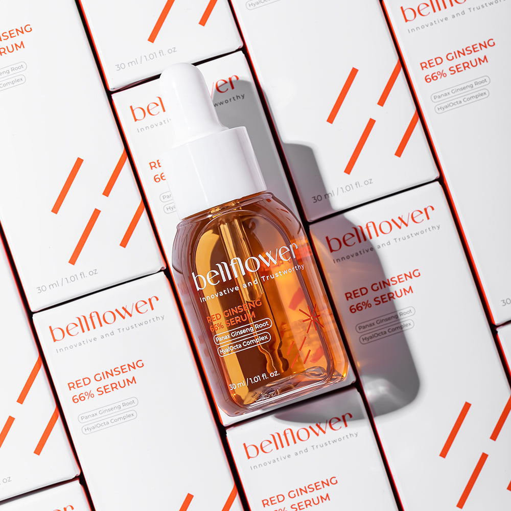 piyonna Red Jinsaeng 66% Serum 30ml Soin de la peau Lotion Sérum, Essence & Ampoule