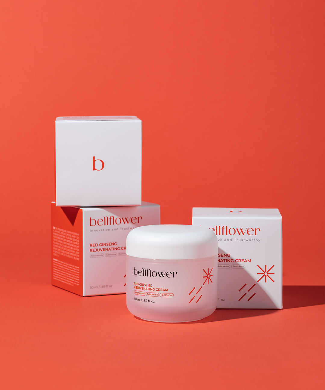 piyonna Red Jinsaeng Rejuvenating Cream 50ml Soin de la peau Lotion Crème