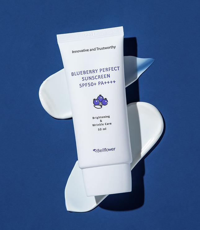 piyonna Blueberry Perfect Sunscreen SPF50+ PA++++ 50ml Sun Care Sun Lotion