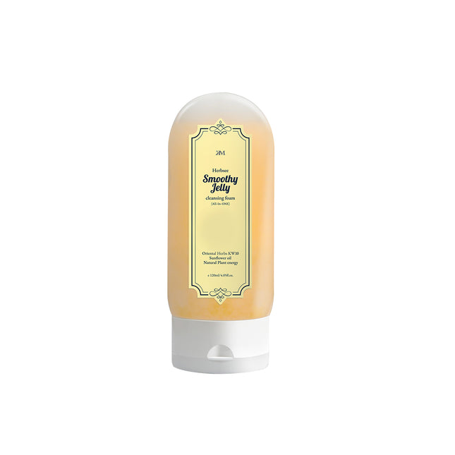 piyonna Kyungmi Herbsee Smoothie Jelly Vegan Cleansing Foam Tube 120ml Soins visage Démaquillage Mousse nettoyante