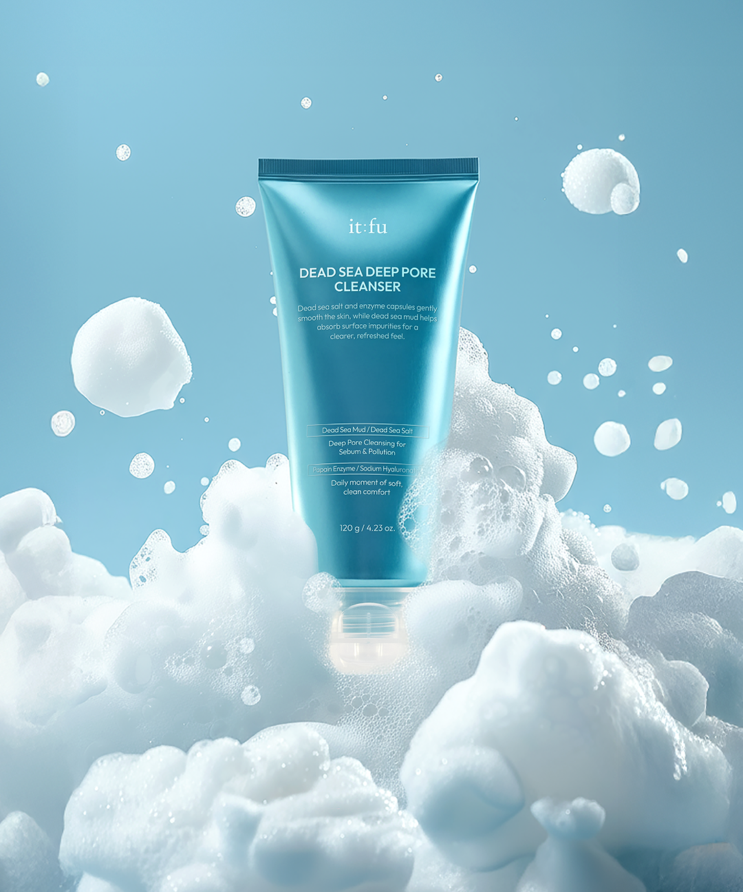 piyonna Itpyu Pore Cleansing Enzyme Capsule Dead Sea Deep Pore Cleanser Soin de la peau Démaquillage Mousse & Gel nettoyant
