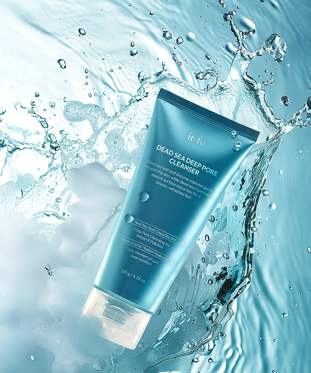piyonna Itpyu Pore Cleansing Enzyme Capsule Dead Sea Deep Pore Cleanser Soin de la peau Démaquillage Mousse & Gel nettoyant