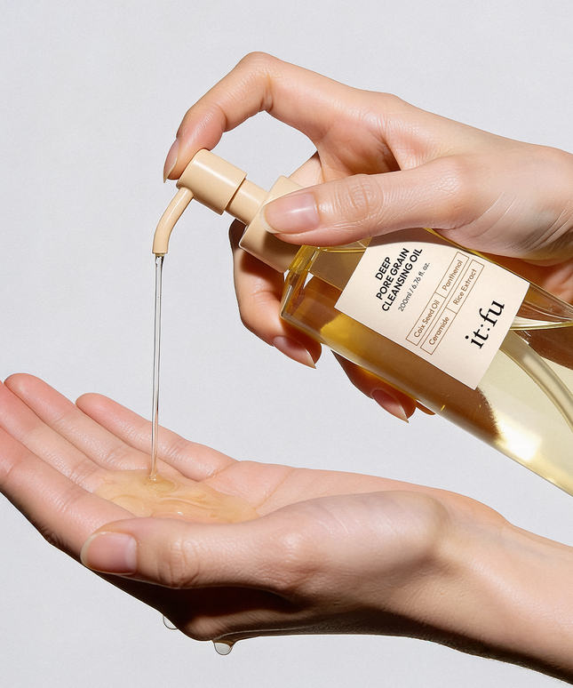 piyonna Deep Pore Grain Cleansing Oil Soins visage Démaquillage Huile dém.