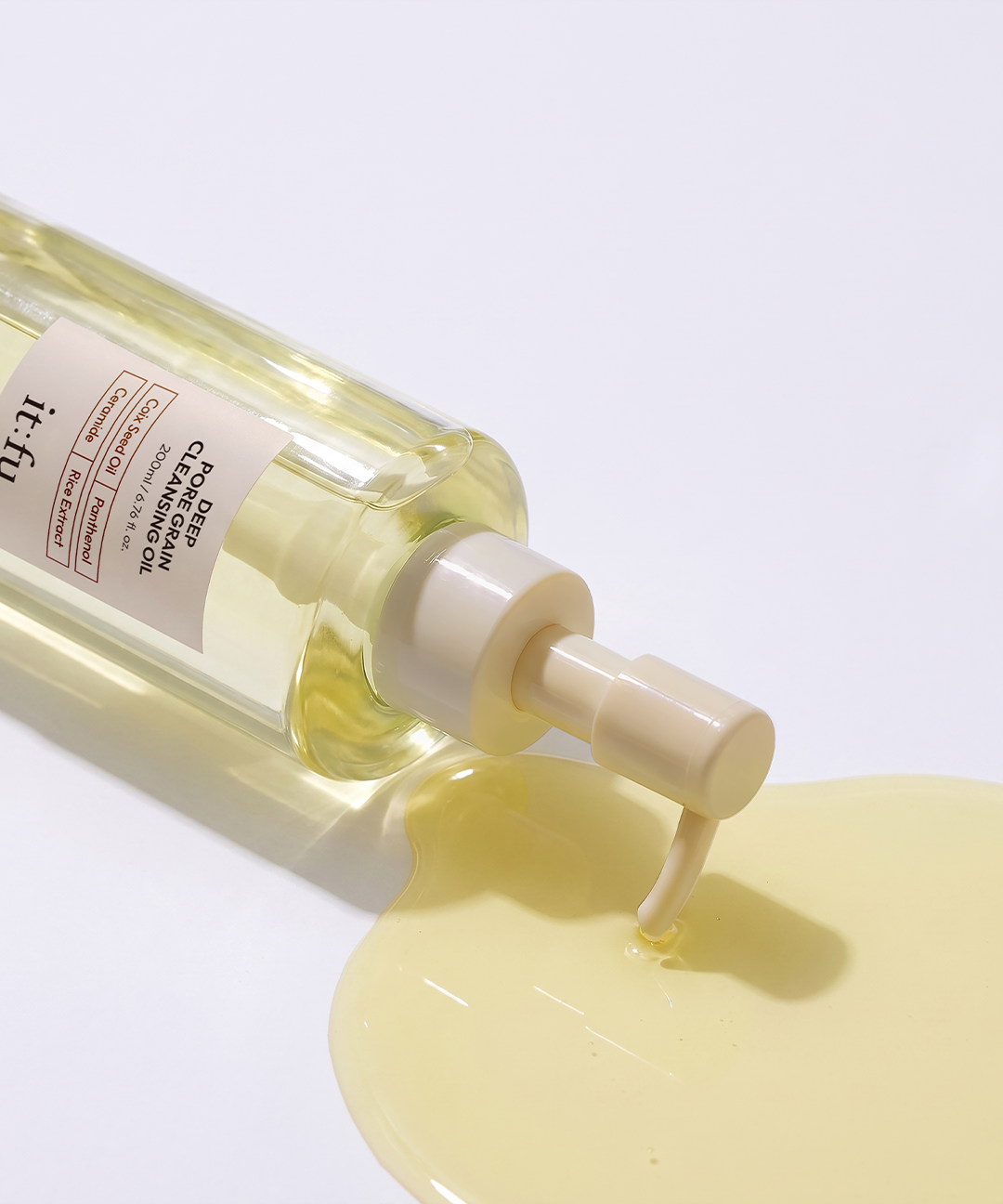 piyonna Deep Pore Grain Cleansing Oil Soin de la peau Démaquillage Eau démaquillante