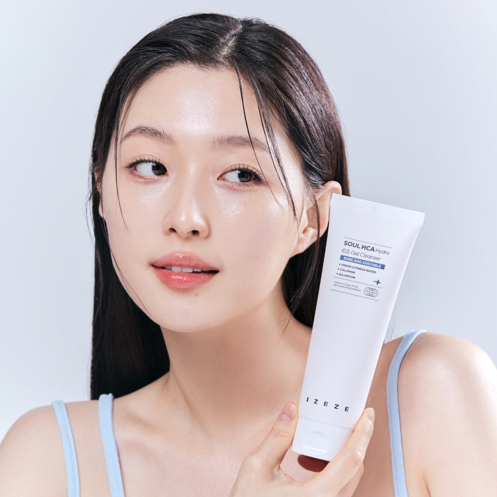 piyonna Hydrating Low-Irritation 6.5 Hyaluronic Acid Gel Cleanser 150ml Soins visage Démaquillage Mousse nettoyante