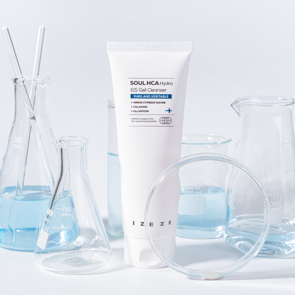 piyonna Hydrating Low-Irritation 6.5 Hyaluronic Acid Gel Cleanser 150ml Soins visage Démaquillage Mousse nettoyante