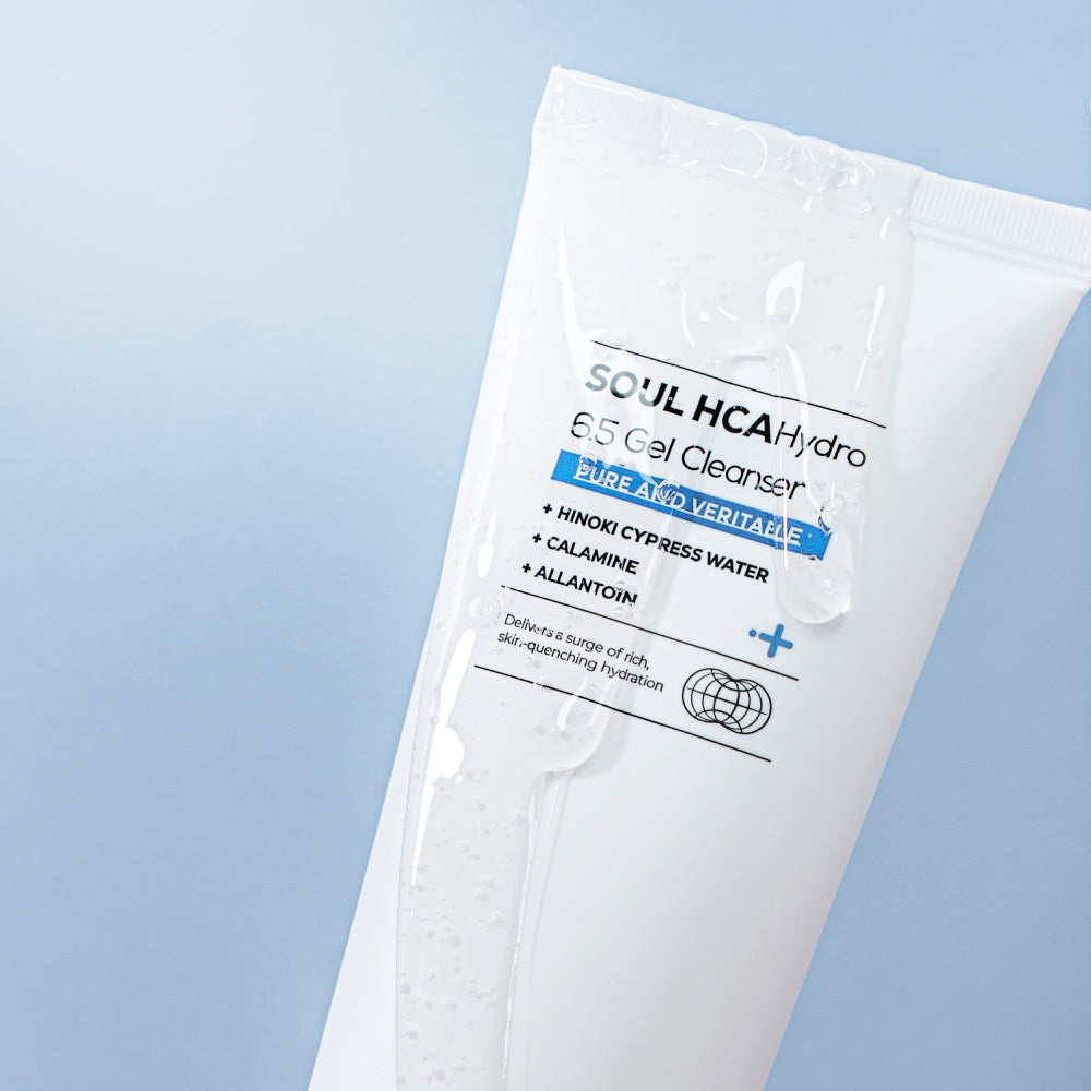 piyonna Hydrating Low-Irritation 6.5 Hyaluronic Acid Gel Cleanser 150ml Soins visage Démaquillage Mousse nettoyante