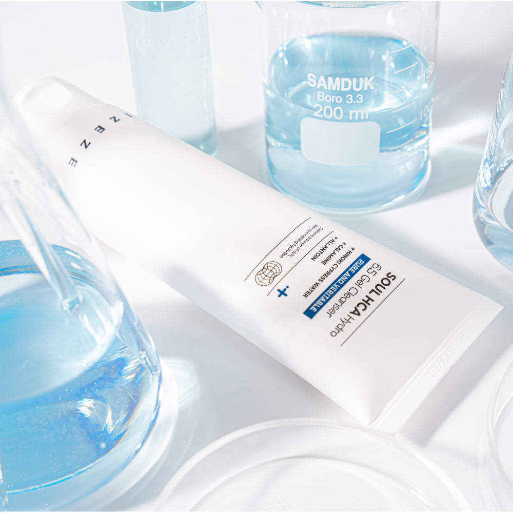 piyonna Hydrating Low-Irritation 6.5 Hyaluronic Acid Gel Cleanser 150ml Soins visage Démaquillage Mousse nettoyante