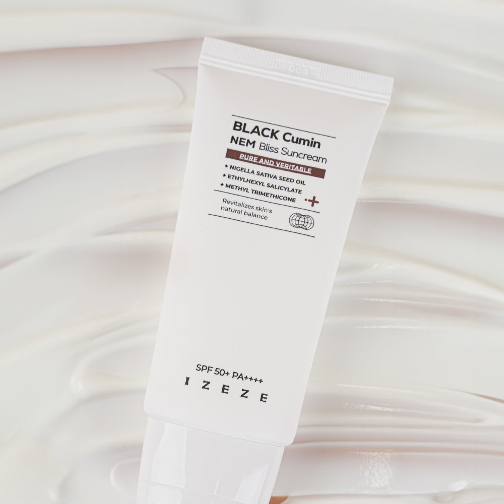 piyonna Black Cumin NEM Bliss Sunscreen 50ml SPF50+ PA++++ Solaire Crème solaire