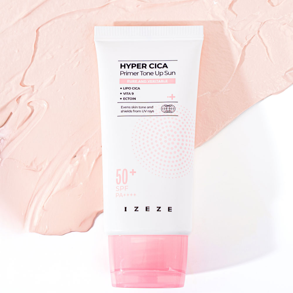 piyonna Peach Tone-Up Cica Primer Tone-Up Sunscreen 50ml SPF50+ PA++++ Solaire Crème solaire