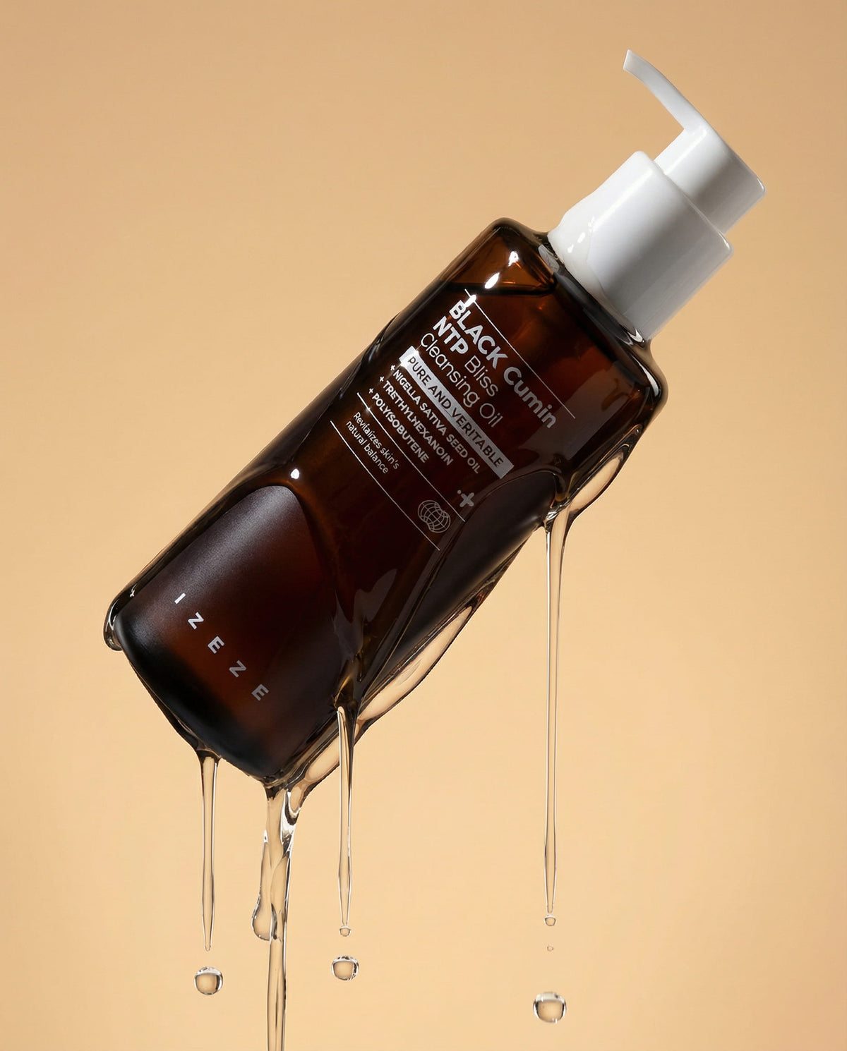 piyonna Rapid Emulsifying Sensitive Low-Irritation Cleansing Oil 200ml Soins visage Démaquillage Huile dém.