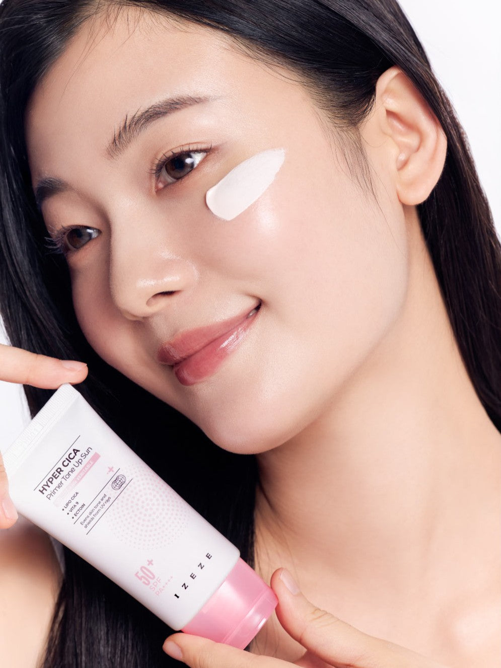 piyonna Peach Tone-Up Cica Primer Tone-Up Sunscreen 50ml SPF50+ PA++++ Solaire Crème solaire