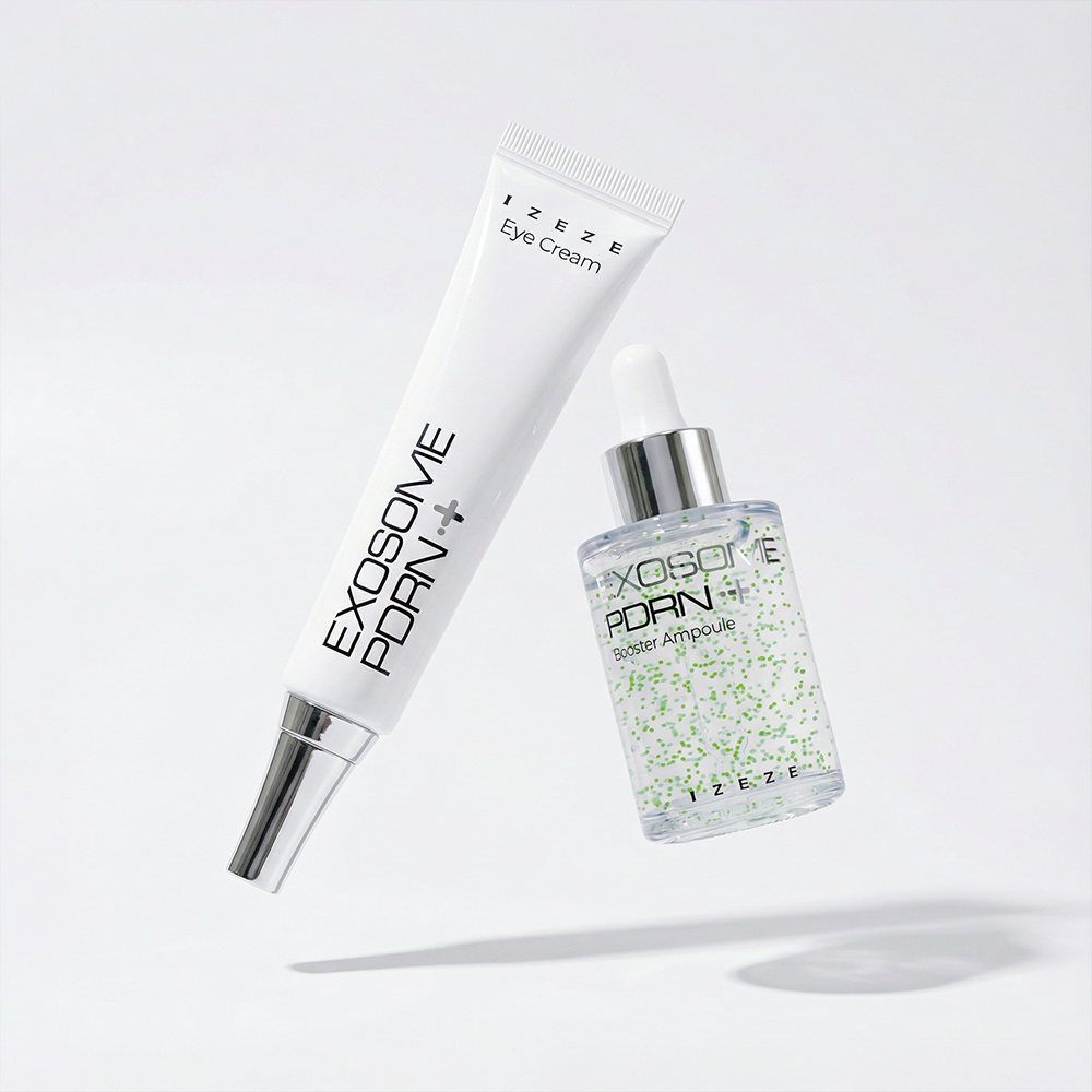 piyonna Plant-Based PDRN Exosome Ampoule 30ml Neck Eye Cream 30ml Soins visage Coffret soin
