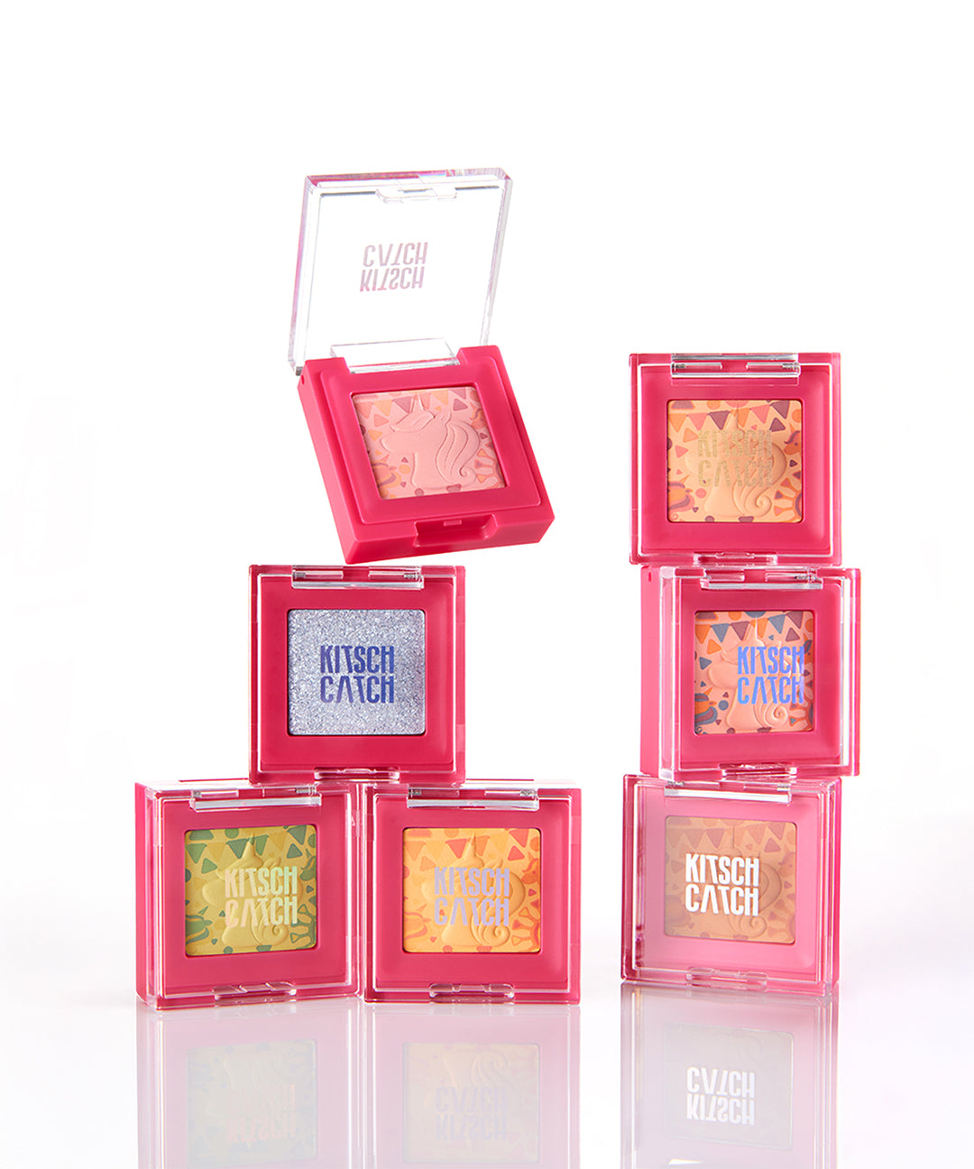 piyonna Playful Eyeshadow Matte (6 Colors) Maquillage Yeux Fard à paupières