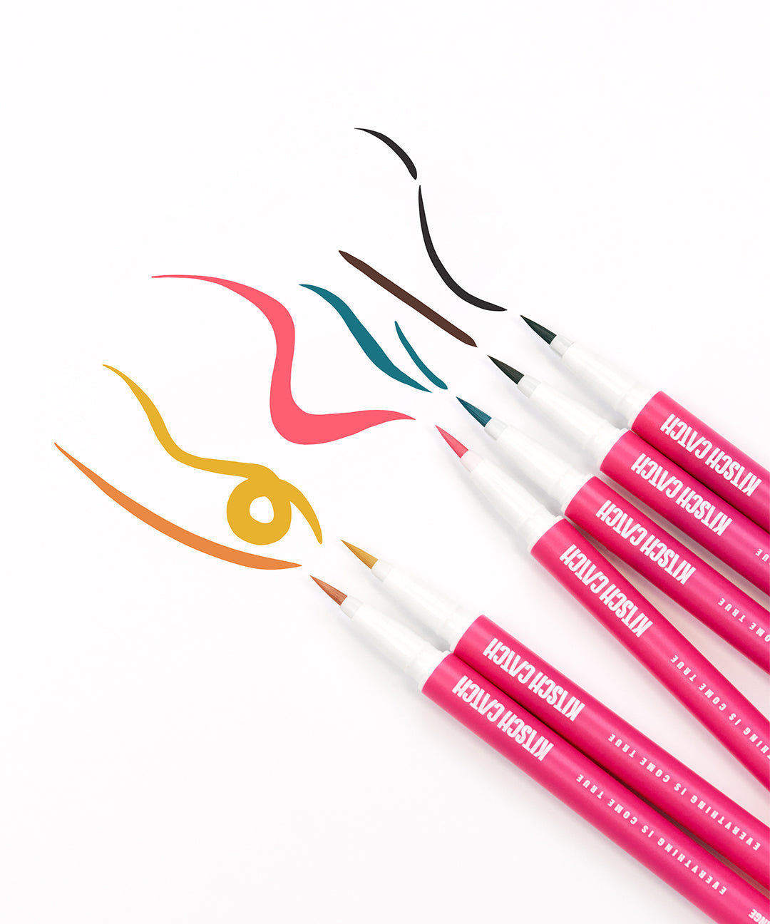 piyonna Kitchcatch Festive Eyeliner (6 Colors) Maquillage Yeux Eyeliner