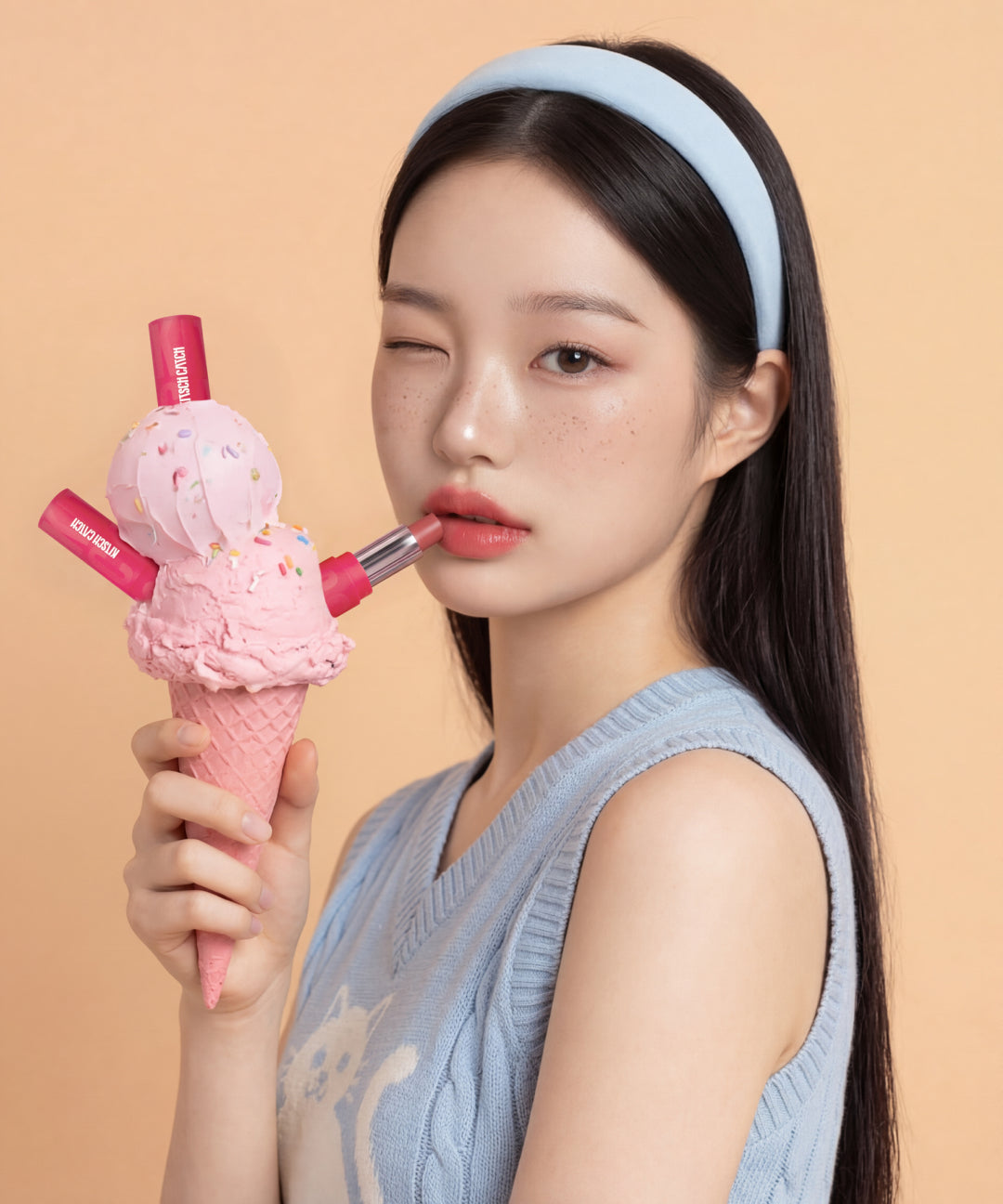 piyonna Kitchcatch Chiki Color Balm (8 Colors) Maquillage Lèvres Rouge à lèvres