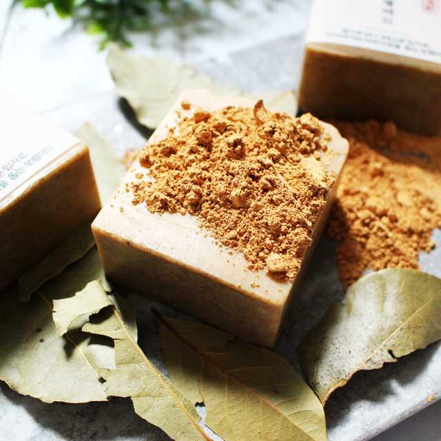 piyonna Duryuheon Boryeong Mud Exfoliating Cleansing Soap Cheveux & Soins corps Soin du corps Savon