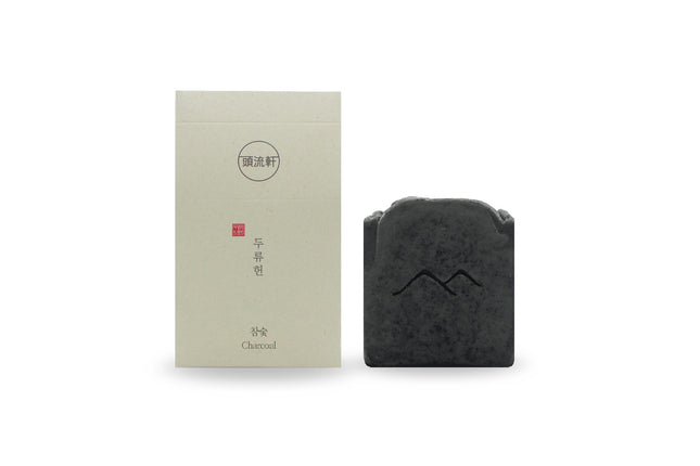 piyonna Duryuheon Charcoal Cheongdae Oily Sebum Blackhead Cleansing Soap Cheveux & Soins corps Soin du corps Savon