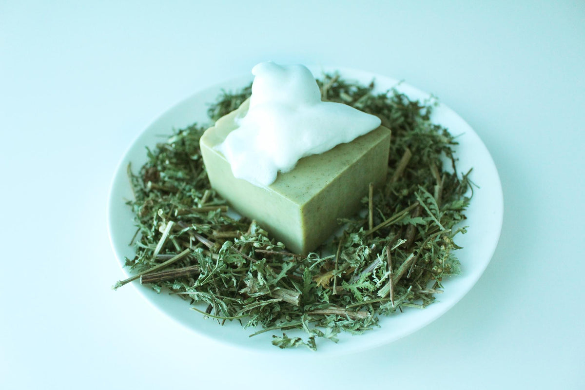 piyonna Malgeumjinjeong Injin Mugwort Soap Cheveux & Soins corps Soin du corps Savon