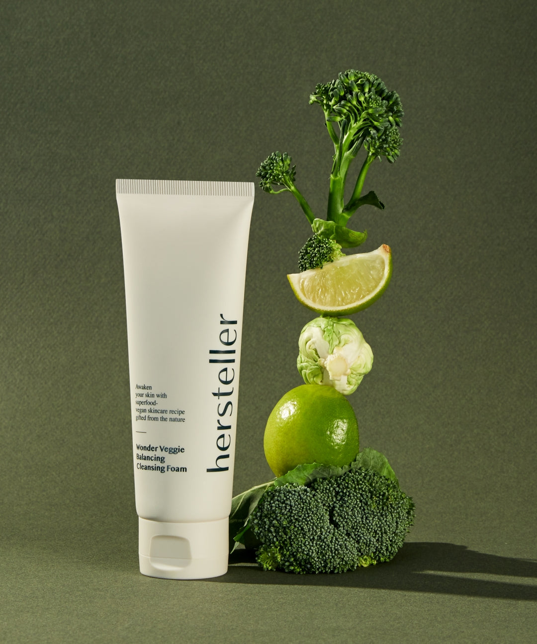 piyonna Wonder Veggie Balancing Cleansing Foam 120ml Soin de la peau Démaquillage Mousse & Gel nettoyant